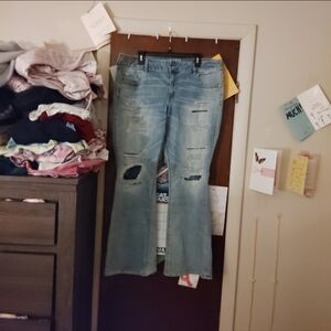 AMERICAN EAGLE Artist Flare - Vintage Y2K Size 20 PLUS SIZE